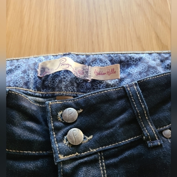 Paige "Hidden Hills" bootcut jeans with double button fly in dark rinse - Size31 - Picture 4 of 16